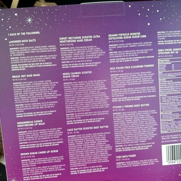 Trader Joe’s 12 days of beauty Christmas - Picture 3 of 4